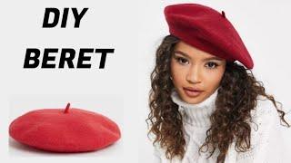 How To Make A Beret | Beret Pattern Drafting Tutorial | French Beret