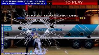 Terminator 2 ARCADE (PART-3) Cyberdyne, Escape, Steel Mill (endgame), MAME