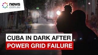 Cuba's power grid fails, plunging country into darkness