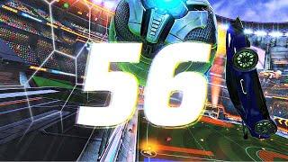 ROCKET LEAGUE INSANITY 56 ! (BEST GOALS, LAMBORGHINI FREESTYLES, NO CAM CEILING SHUFFLES)