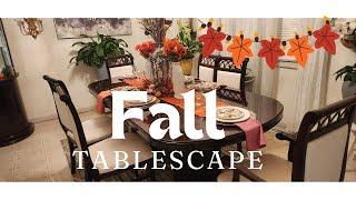 New A great way to decorate for Fall 2024   Tablescape on A Budget