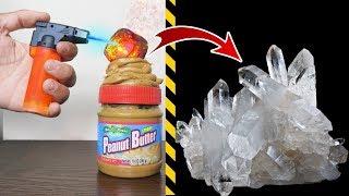 Turning COAL into DIAMONDS, using PEANUT BUTTER and DRY ICE