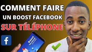 Comment Booster une Page Facebook avec son Téléphone