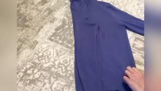 3 способа сложить свитер