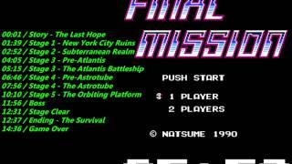 Nes Final Mission Soundtrack