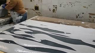 How its made Cultured Marble wall panel