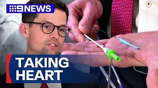 Study discovers safer way to diagnose blocked arteries | 9 News Australia