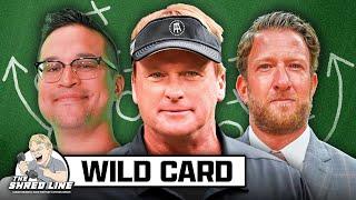 The Shred Line with Coach Gruden, Dave Portnoy and Steven Cheah | Wild Card Weekend