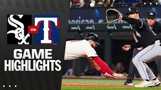 White Sox vs. Rangers Game Highlights (6/13/25) | MLB Highlights
