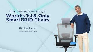 Sit in Comfort, Work in Style. ft. Jim Sarbh | The Sleep Company SmartGRID Office Chairs