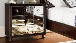 Very Impressive Mirrored Nightstands