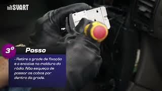 TUTORIAL DE INSTALAÇÃO RÁDIO de CARRO BLUETOOTH com melhor CUSTO BENEFÍCIO Rádio S500 SVART