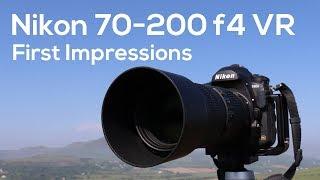 Nikon 70-200mm f4 VR First Impressions | Landscape Photography