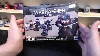 Review - Space Marines: Assault Intercessors + Paints Set