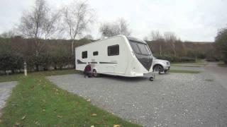 Time Lapse hitching up caravan