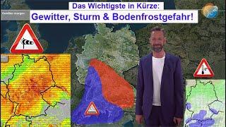 Das Wichtigste in Kürze: Sommer-Ende & Herbst-Auftakt mit Sturm, viel Regen & Bodenfrostgefahr!