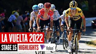 High altitude battle | La Vuelta a España 2022 Stage 15 Highlights