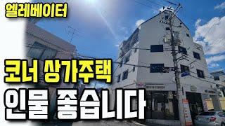 [대구상가주택] [급매]  EV 설치, 코너 4층 상가주택, 복층형 주인세대  안지랑역 역세권, 위치 좋은 상가주택입니다.