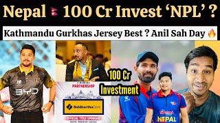 Nepal 100 cr Invest In NPL ? , Kathmandu Gurkhas Jersey - Anil Sah Birthday