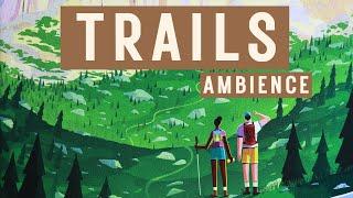 Trails Board Game Ambience - Illustration-Showcase with Background Music & Nature Sounds