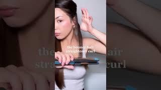 The bouncy hair straightener curl #flatiron #curls #hair