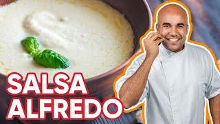 Como Preparar Salsa Alfredo - Receta Fácil y Deliciosa