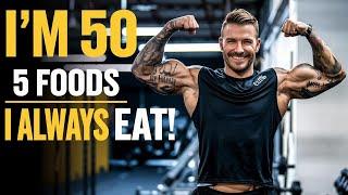 David Beckham (50) still looks 25  I EAT 5 FOODS & Don't Get Old