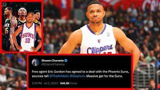 ERIC GORDON SIGNS WITH THE PHOENIX SUNS (With Suns JAM)