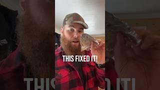 Can’t believe this actually fixed this! #snowstead #offgrid #problem