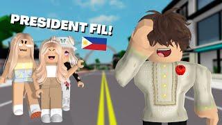 Brookhaven RP | ROBLOX | NAGING PRESIDENTE AKO FOR A DAY!