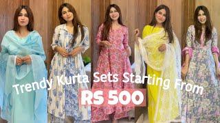 Amazon Trendy Kurta Sets Haul | last few days of sale | Upsilon Perfumes Review #amazonsalehaul