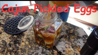 Maybe the Best Snack Ever | Cajun Pickled Eggs