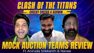 Cheeky Cheeka vs Ashwin Mock Auction Review