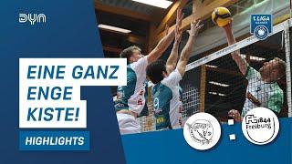 Netzhoppers und Freiburg schenken sich nichts!| Match Highlights 1. Volleyball Bundesliga Männer