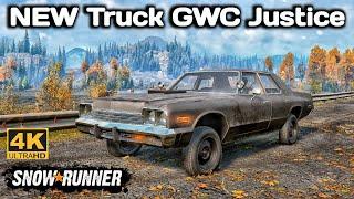 New Truck GWC Justice In SnowRunner Season 15 #snowrunner #offroad #truck