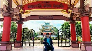 Ngọc Bếp Củi viếng thăm Lăng Cụ Đồ Nguyễn Đình Chiểu khu di tích quốc gia đặc biệt ở Bến Tre