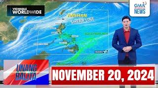 Unang Balita sa Unang Hirit: NOVEMBER 20, 2024 [HD]