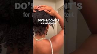 How to get the perfect twist out! #viralshort #afrohair #hairstyle #type4hair   #curlyhair #afro