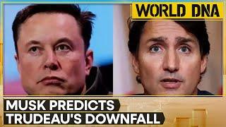 Elon Musk Predicts Canadian PM Justin Trudeau's Downfall | WION World DNA News