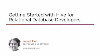 Course Preview: Getting Started with Hive for Relational Database Developers