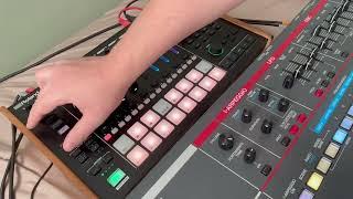 Roland MC-707 & Juno-X Dawless Sequence