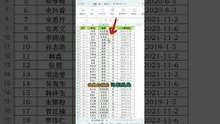 数据列自由移动位置，你知道怎么做吗？3秒教会你#EXCEL #OFFICE办公技巧 #表格  #职场 #文员 #excel #办公技巧 #exceltips