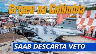 Gripen na Colômbia: Saab descarta rumores sobre veto dos EUA