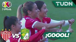 ¡EL PRIMERO! Gol de Reyes | Necaxa 1-0 León | Liga MX Femenil CL2024 - Liga Mx J11 | TUDN