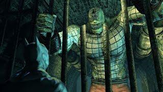 Batman Arkham City - KILLER CROC Cameo Easter Egg [4K 60FPS] Waylon Jones