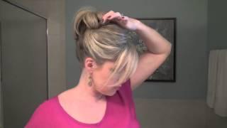 How to Make a Fancy Bun - Real Simple