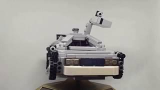 Lego DeLorean Back To The Future Parts 1 and 2