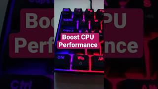 Boost CPU Performance in any PC Game