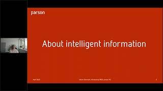 Introducing iiRDS Part 1 - Intelligent Information