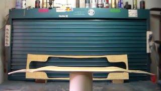 FABRICACIÓN DE TABLAS DE LONGBOARD NUEVO DISEÑO DE TABLA  FACTORY